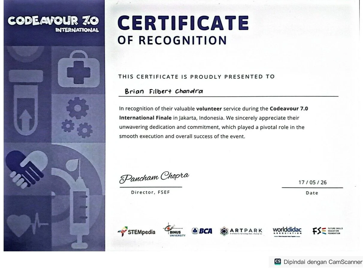 Codeavour 7.0 International documentation